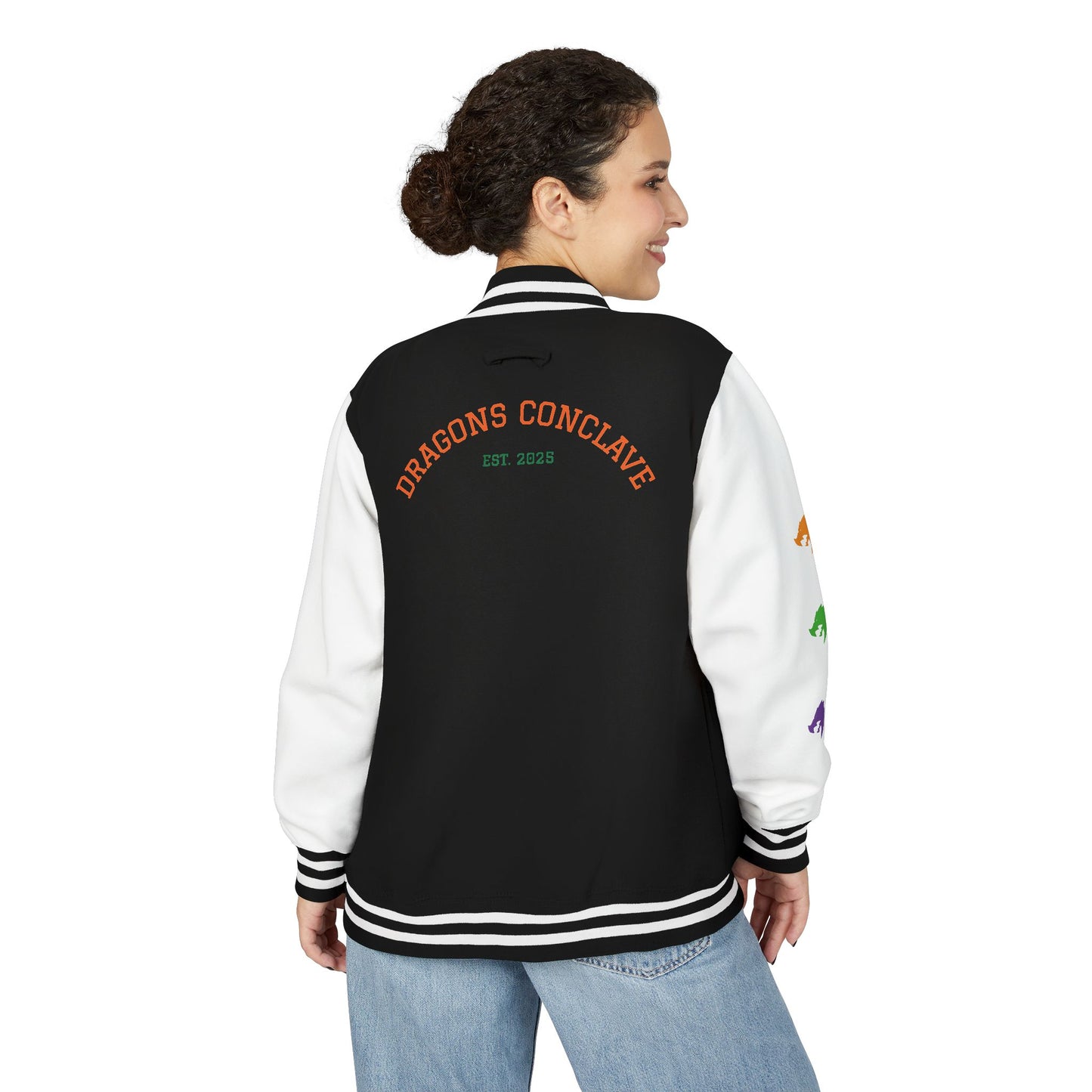 Dragons Conclave Unisex Heavyweight Letterman Jacket