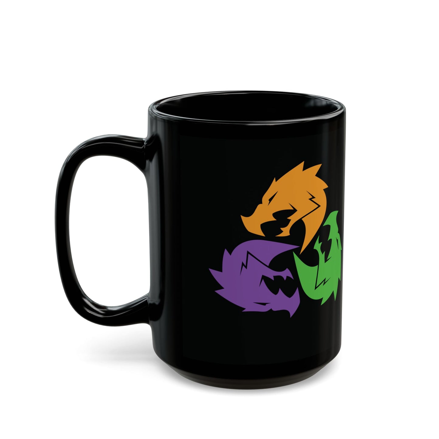 Dragons Conclave Black Coffee Mug (11oz/15oz)