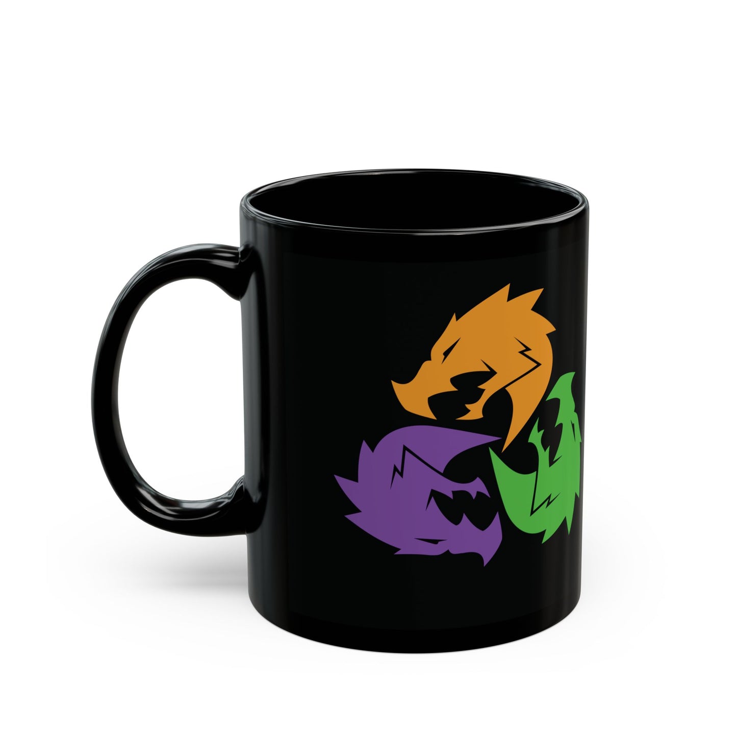 Dragons Conclave Black Coffee Mug (11oz/15oz)