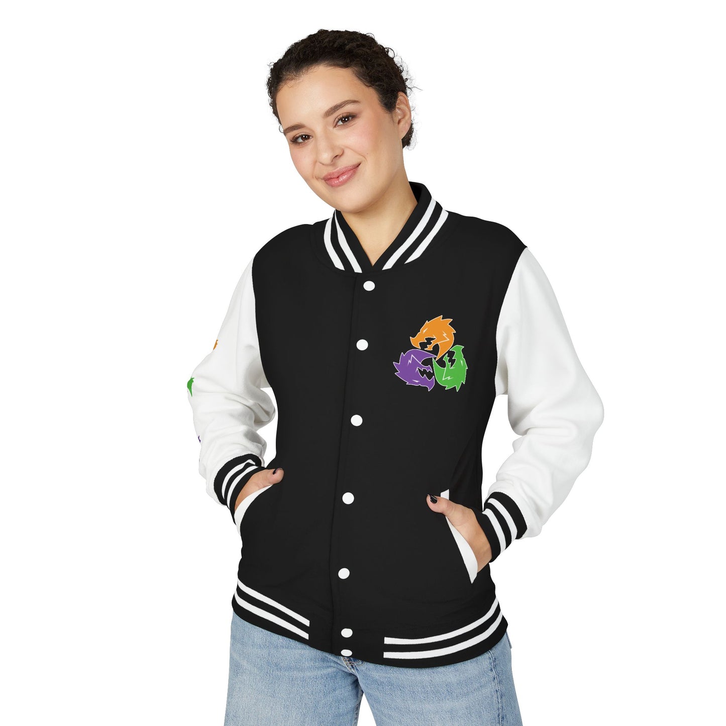 Dragons Conclave Unisex Heavyweight Letterman Jacket