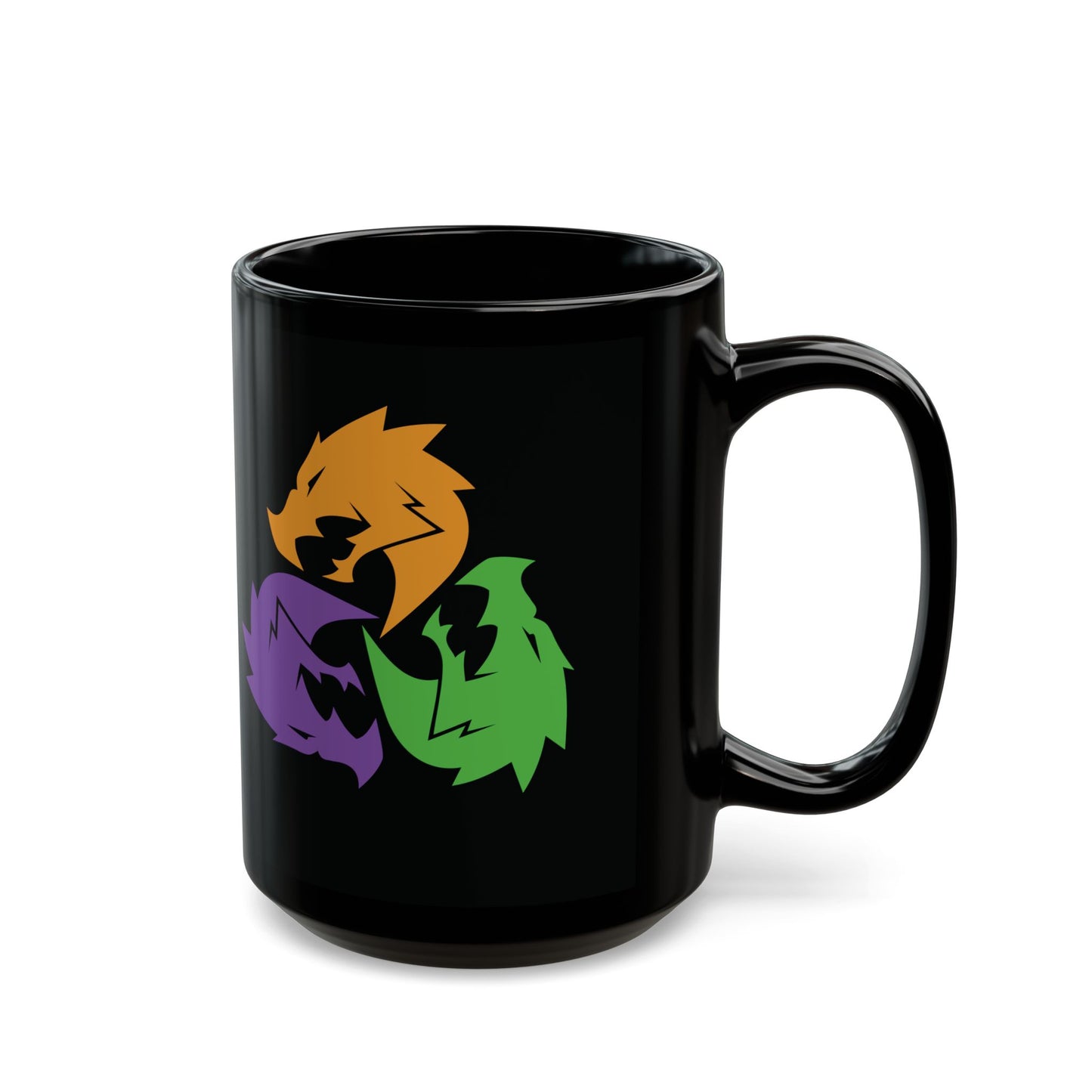 Dragons Conclave Black Coffee Mug (11oz/15oz)