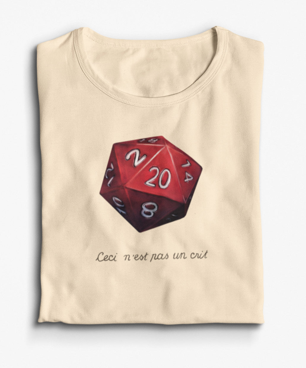 DnD Shirt, This Is Not A Crit