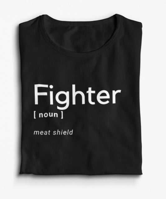 DnD Shirt, Fighter Class Definition