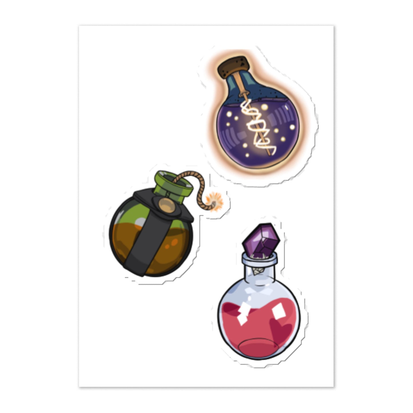 Quincy's Tavern, Magic Potion Sticker Pack