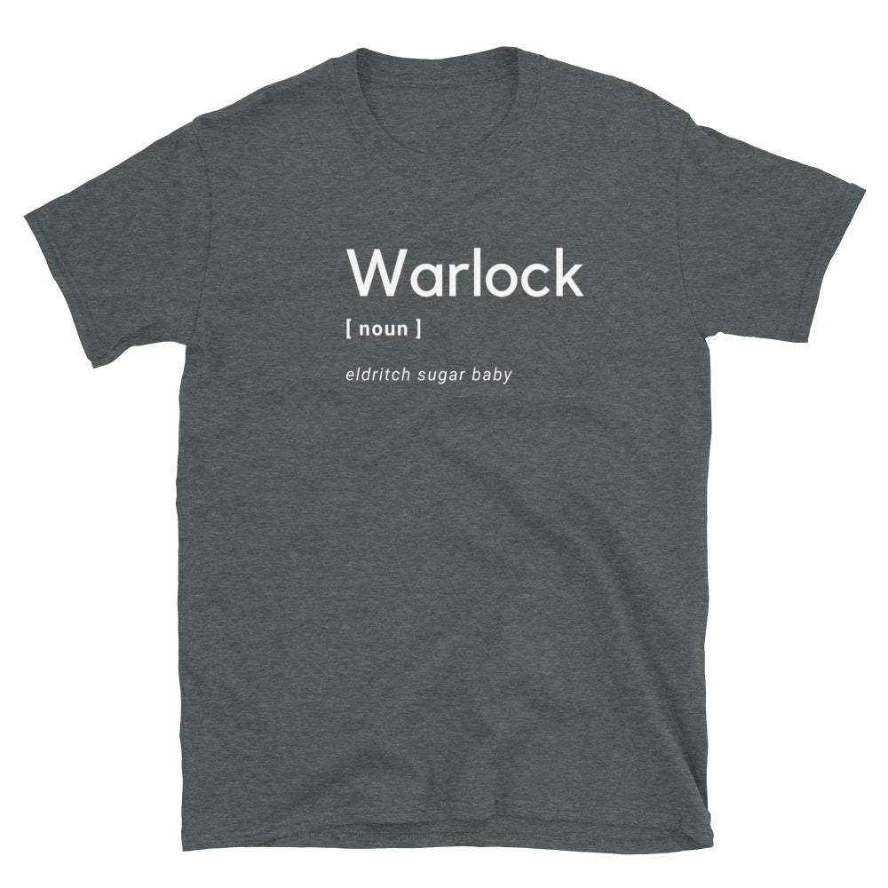 DnD Shirt, Warlock Class Definition