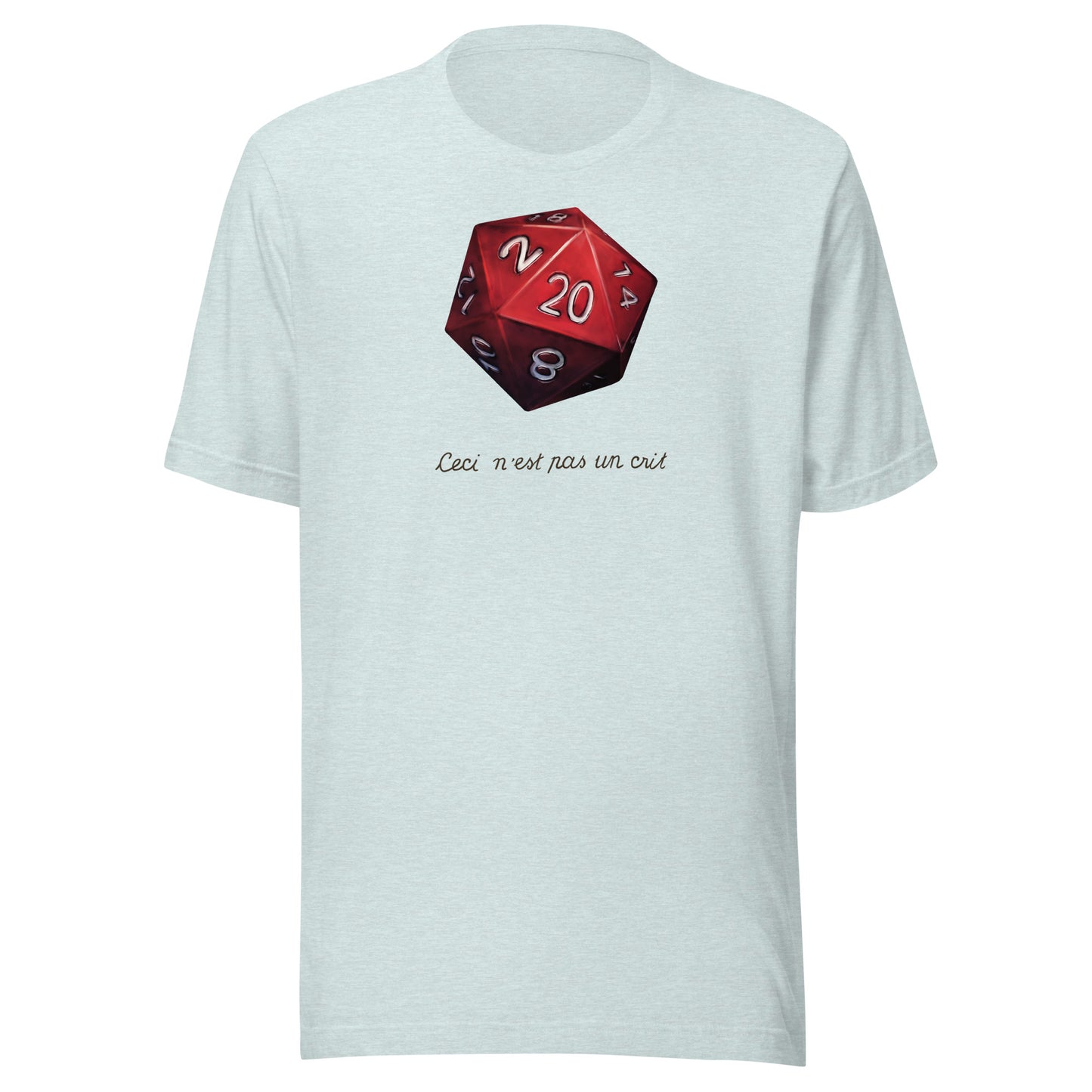 DnD Shirt, This Is Not A Crit