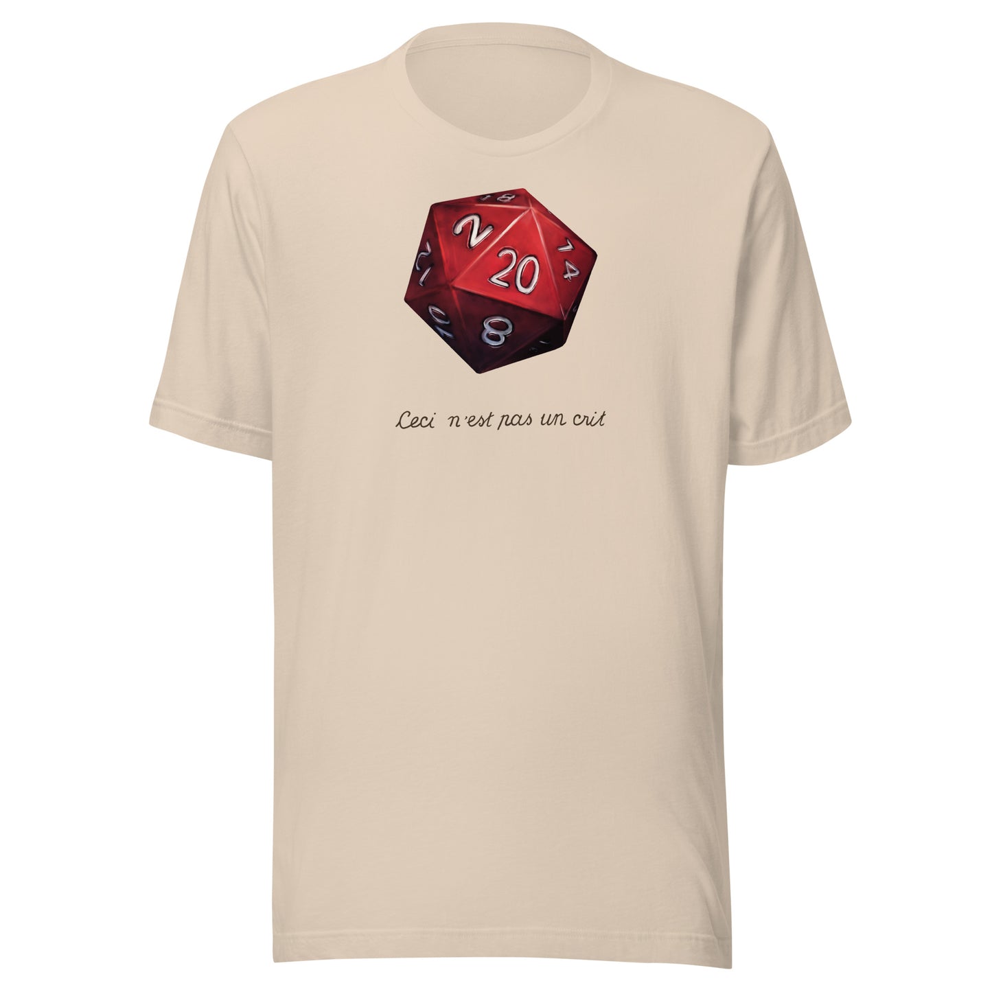 DnD Shirt, This Is Not A Crit