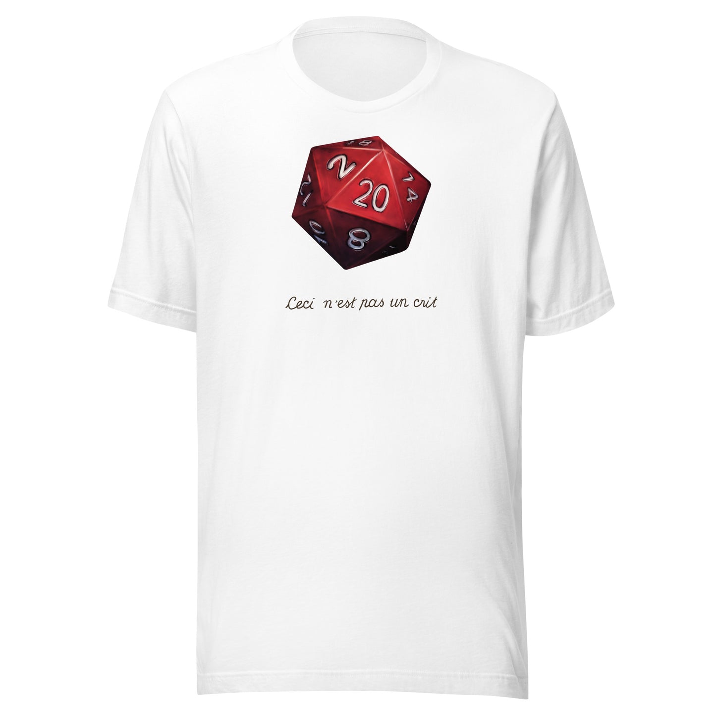 DnD Shirt, This Is Not A Crit