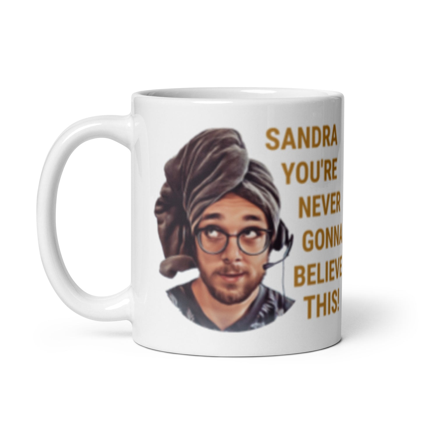 Dempsey and Davis, Sandra mug