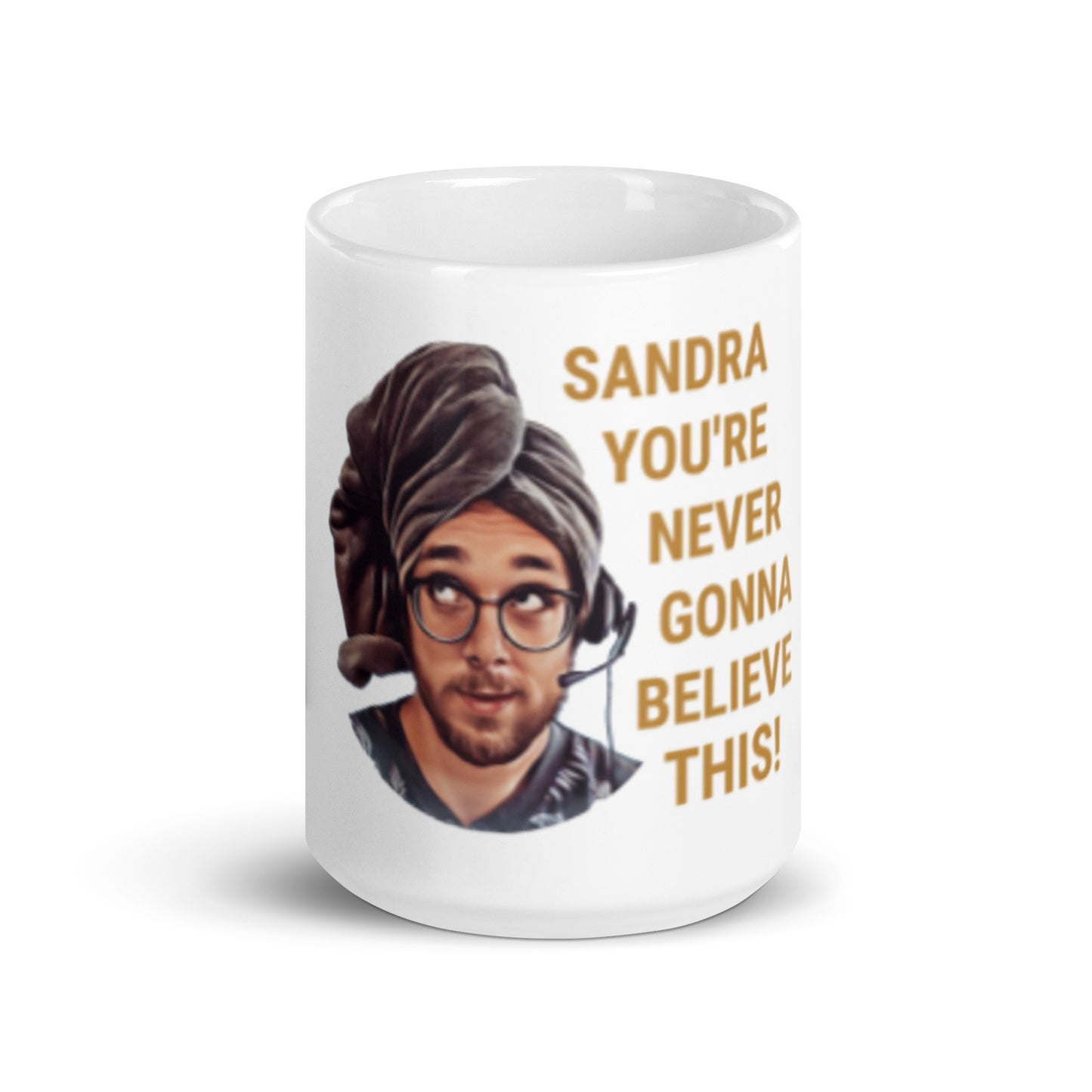 Dempsey and Davis, Sandra mug